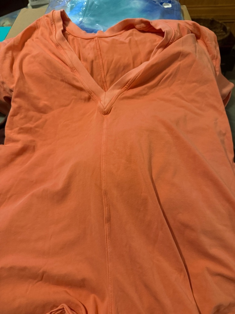 FP Movement by Free People Coral V-Neck Romper